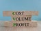 CVP cost volume profit symbol.