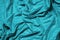 Cyan blue or turquoise velvet background