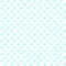 Cyan checkered heart pattern. Seamless vector background