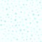 Cyan rounded diamond pattern. Seamless vector background