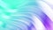 Cyan and violet glossy waves abstract motion background