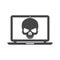 Cyber Attack icon, Hacker Icon, Cyber Crime or threats