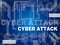 Cyber Attack Threat By North Koreans 3d Illustration