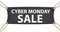 Cyber Monday SALE Label Vector Illustration