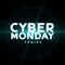 Cyber monday upcoming sale event background design