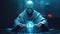 cyber monk shaman oracle manipulates psychic energy