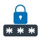 Cyber security icon which can easily modify or edit