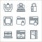 cyber security line icons. linear set. quality vector line set such as backdoor, user, ransomware, protection, protected,