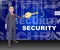 Cyber Security Professional Smart Shield 3d Rendering
