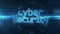 Cyber security symbol abstract loopable animation