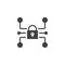 Cyber security vector icon