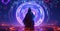 cyber shaman oracle manipulates psychic energy