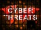 Cyber Threat Intelligence Online Protection 2d Illustration