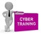 Cyber Training Virtual Web Class 3d Rendering