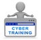 Cyber Training Virtual Web Class 3d Rendering