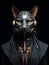 Cyber Wild Couture: Unveiling AI\\\'s Striking Animal Fashion Portraits