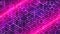 Cyberpunk abstract background. Neon banner template. Hexagon shapes