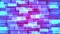 Cyberpunk background. Geometric glitch pattern. Pink and blue futuristic digital noise. Screen error effect