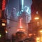 cyberpunk beautiful highly detailed futuristic hyper-realistic city