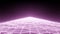 Cyberpunk purple road background cyclic video footage