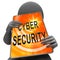 Cybersecurity Lock Digital Threat Security 3d Rendering