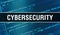 CYBERSECURITY text written on Programming code abstract technology background of software developer and Computer script.