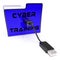 Cybersecurity Training Virtual Security Education 3d Rendering