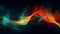 Cyberspace Energy: Beautiful abstract background with dynamic themes