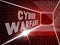 Cyberwarfare Digital Armed Attack Surveillance 3d Illustration