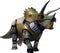 The Cyborg Triceratops Robot is an innovative and imaginative fusion of ancient and futuristic technologies.