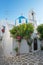 Cycladic greek orthodox church on Paros island, Greece.