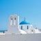 Cycladic greek orthodox church on Paros island, Greece