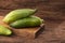 Cyclanthera pedata - Caigua edible organic vegetable