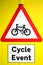 Cycle Event Sign