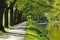 Cycle path by a canal