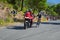 Cycle Racers Holding On To Motorcycle La Vuelta EspaÃ±a