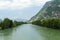 Cycleway along the Adige river from Rovereto to Trento