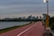Cycleway Tokyo Skyline View