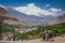 Cycling on Karakorum Highway