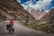 Cycling on Karakorum Highway