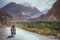 Cycling on Karakorum Highway