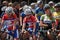 Cycling ladies waiting for the start