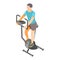 Cycling Machine Exercise Composition