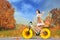 The cycling miss autumn