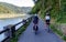 Cycling near the Danube