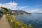 Cycling and relaxing along the Lago Maggiore in Verbania, Italy