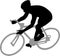 Cycling Silhouette