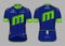 Cycling team kit jersey biking uniform and equipment shoes socks water bottle