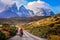 Cycling in Torres del Paine NP