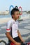 Cyclist Kohei Uchima of Japan after finish Rio 2016 Olympic Cycling Road competition of the Rio 2016 Olympic Games